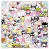TUMAJI 100Pcs Sanrio Stickers Pack, Vinyl Waterproof Stickers with Hello