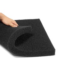 Aquarium Biochemical Cotton Filter Foam Fish Tank Sponge Filter Floss Aquarium Filter Pad Aquarium Filter Pad Bio Sponge Prefilter Media Pad Cut-to-fit Foam, 50x50x2cm