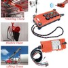 Wireless Crane Remote Control, 2X 8-Button Transmitter + 1x Receiver,