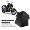 Motorcycle Front Windshield Stainless Steel Windshield Windscreen Deflector Protector Guard