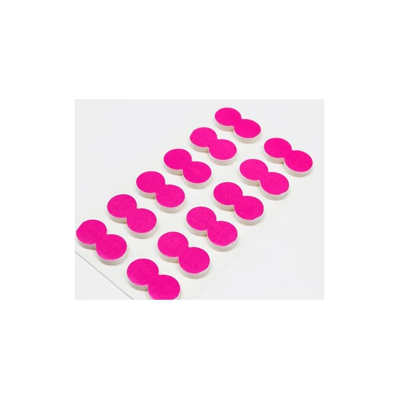 Pinch On Float/Fluorescent Pink/Fly Float/Pack of 12