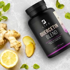 Quercetina D 180 Cáps Con Vitamina C Quercetin Blend B Life                                                                                           