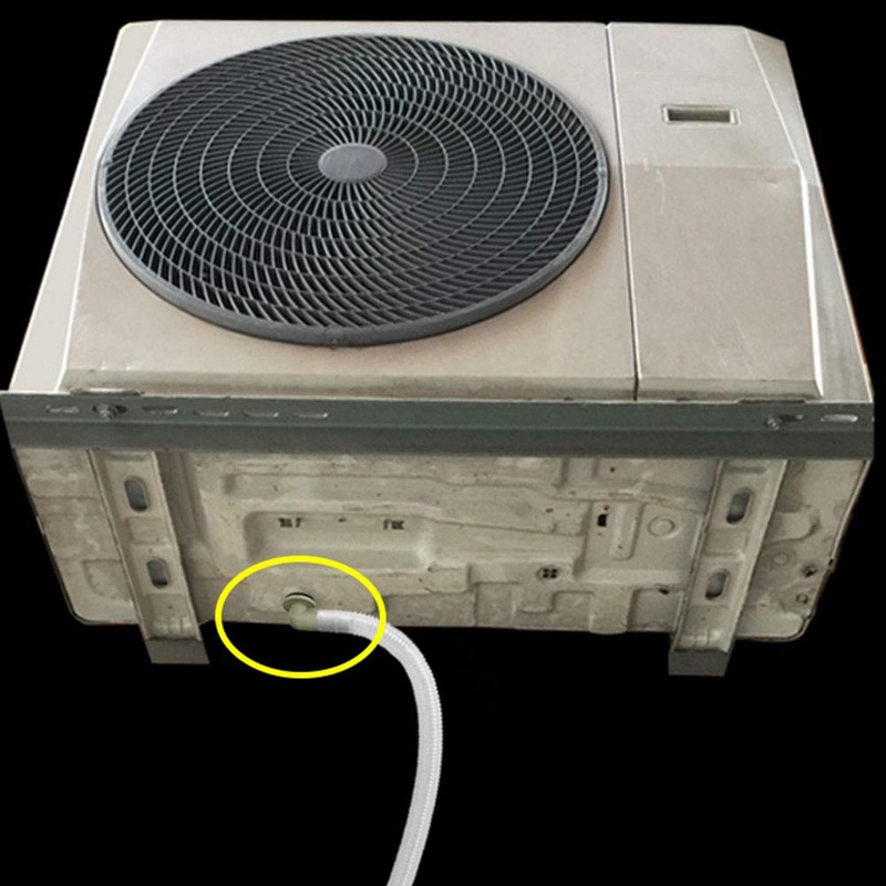 E-outstanding Air Conditioner Drain Connector 2PCS 3/5 Inch AC Drain