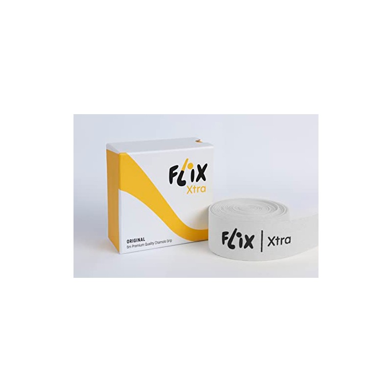 Hockey Grip | Flix Xtra 6 metre Chamois - White