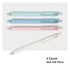 U Brands U-Eco Recycled Gel Click Pens, Set of 4,