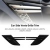 Car Side Vents Grille Trim LR062115 Gloss Black Air Vent