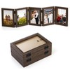 Covzoe 5 Folding Accordion Picture Frame, 4 x 6 Inch