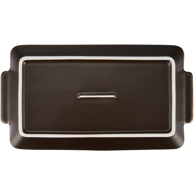 Hasami o-bunuxea・ho-muedyisyon Square L Brown 17456