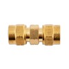 Connect 31156 9mm Brass Straight Coupling (Pack of 10)