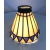 NADUOXRK Tiffany Style Stained Glass Lampshade, Replacement Lamp Shades with