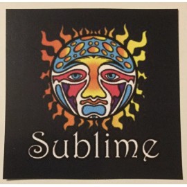 Sublime Sticker Sun 40 Oz To Freedom Vinyl Car Window Bumper Laptop Cooler
