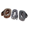 Unisex Leopard Print Pull Up Assistance Bands Long Resistance Bands