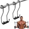 Dumbbell Spotter Hooks for bench press connecting and hanging dumbbells