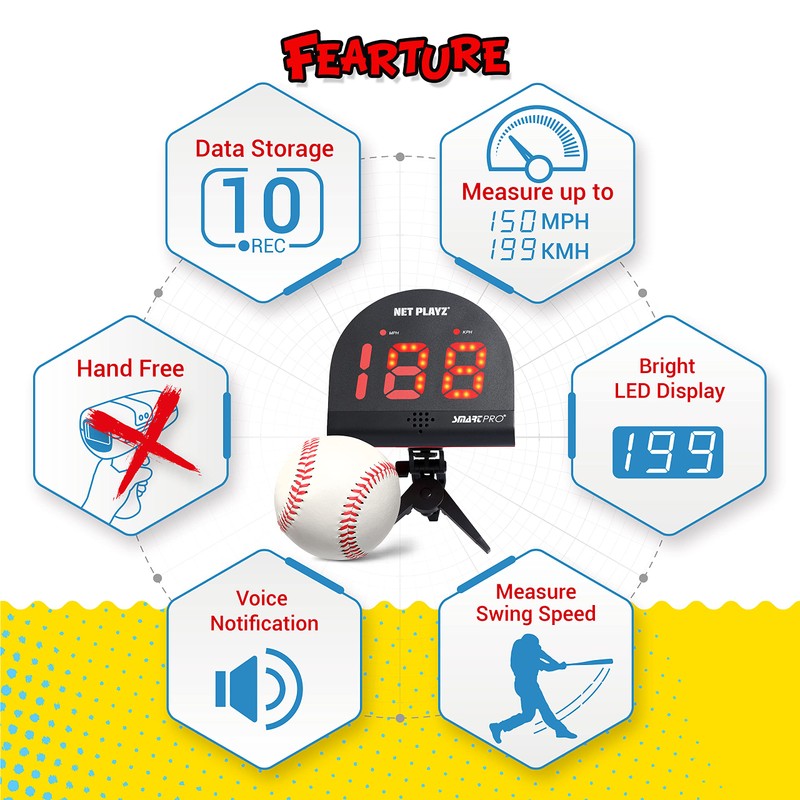 Baseball Gfits Training Equipment & Gear - Radar Speed Guns