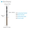 CoCud 4.2mm Advanced Twist Drill Bit with Titanium & Nitride