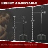 Adjustable Height 64-81in Free Standing Punching Speed Bag Teen Reactions