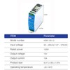 DrapeMania NDR-120-12 DIN Rail Power Supply, 12V/10A, 120W, Slim Single