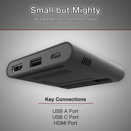 Cyber Acoustics DS-1500 CA Essential Micro Docking Station