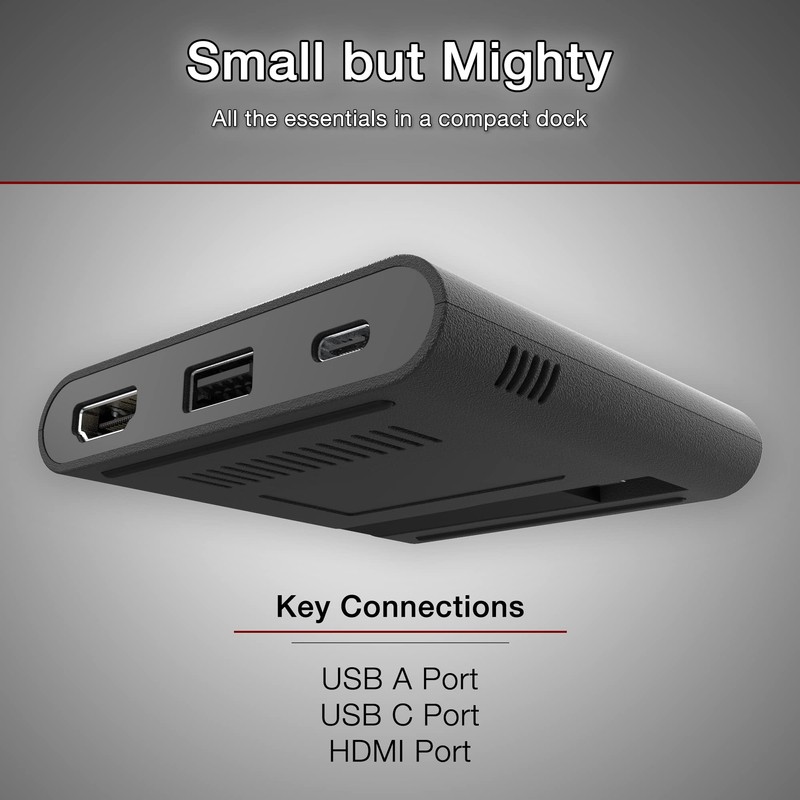 Cyber Acoustics DS-1500 CA Essential Micro Docking Station