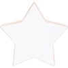 Maturi Star Shaped Ornament 12x12cm, White