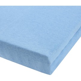 NatureMark Jersey Fitted Sheet, 100% Cotton, Pack of 2, Brand Quality, Oeko-Tex Standard 100, Assorted Colours and Sizes