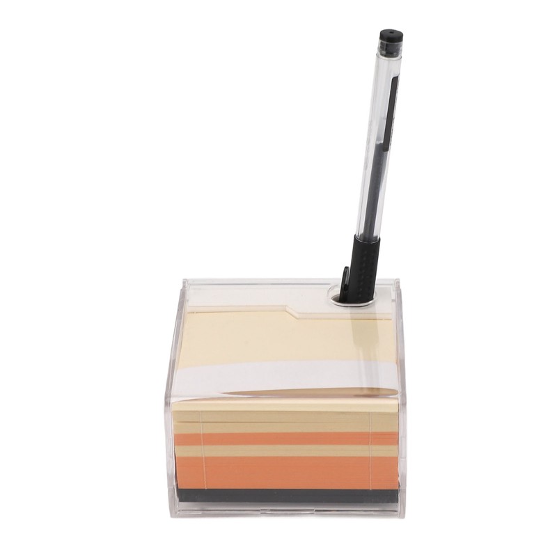 3D Pyramid Notepad LED Light 3D Paper Art Notepad Tear