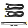 GINTOOYUN 2 PCS DC8020 to XT60 Power Cable 14AWG DC8mmx2.0mm