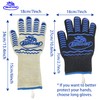 BBQ Grill Gloves Heat Resistant, 1472℉ Heat Resistance Fireproof Glove