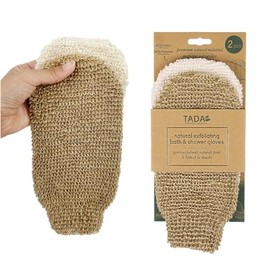 Tada Belleza Natural Guantes Exfoliantes Ducha Depurador Corporal Masaje Corporales Baño