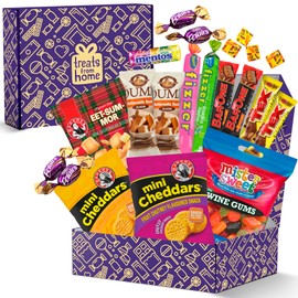 Treats from Home Mini International Exotic Snack Box Variety Pack, 21 Pieces of Premium Foreign Rare Snack Food Gifts, Mystery Box of Snacks, African Snacks for Adults and Kids