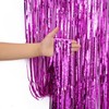 Mr. Gadget's Solutions Pink Shimmer Foil Door Curtains for Party