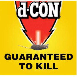 d-CON Refillable Corner Fit Mouse Bait Station, 1 Trap + 18 Bait Refills