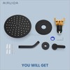Airuida Single Function Shower Trim Kit Shower Faucet Set Wall