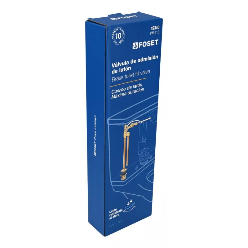Foset Válvula De Llenado De Latón Para Tanque Bajo Foset
