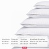 Pikolin Home - Ticking Pillowcase - 100% Cotton, white, 40