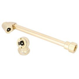 Juego de mandril de aire de 1/4 de pulgada Rosca interna Boquilla de bomba + Varilla de bomba Herramientas neumáticas Accesorio de inflador de neumáticos(1/4)