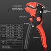 WGGE Automatic Wire Stripper and Cutter, 2 IN 1 Wire