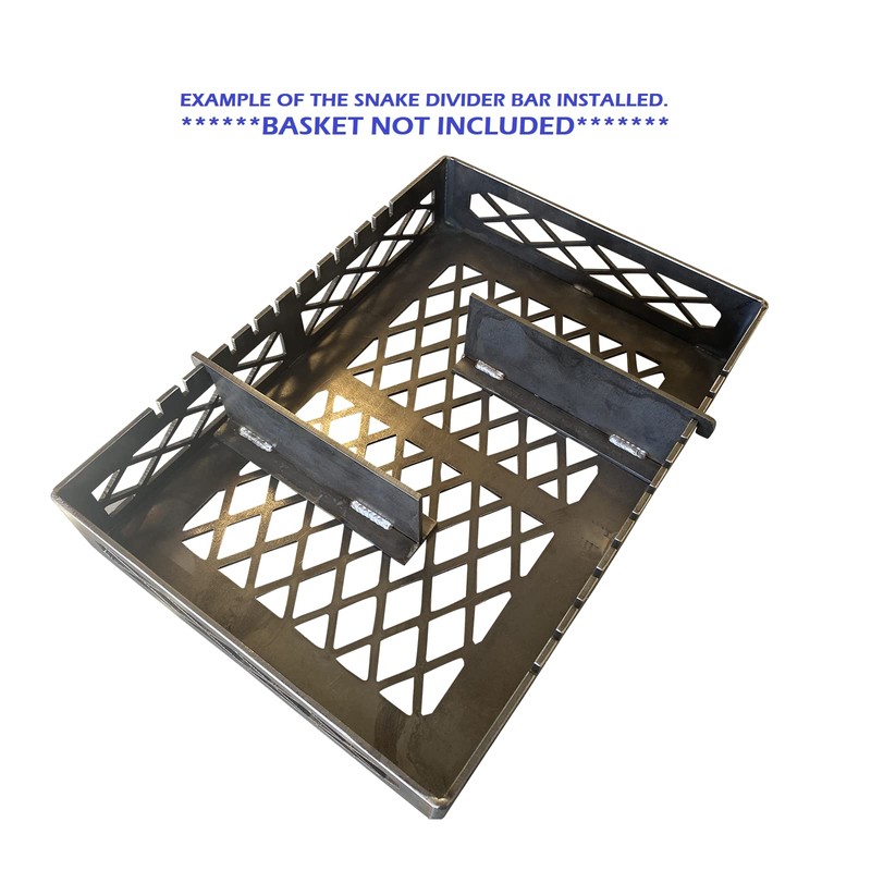 Total Control Charcoal Basket for PK Grills (Optional Snake Divider