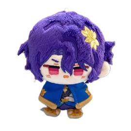 KILA MILA Anime Topaz HuoHuo Sunday Aventurine Firefly Cute 12cm Plush Bag Pendant Keychain Gift (Dr.ratio A)