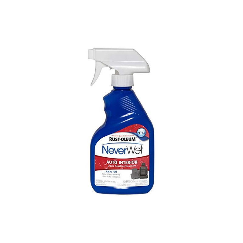 Rust-Oleum 280884 NeverWet 11-Ounce Auto Interior Spray, Clear