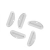 Zhuluck 5Pcs White Toothpaste Squeezer,Plastic Toothpaste Tube Squeezer Dispenser,Toothpaste Clips