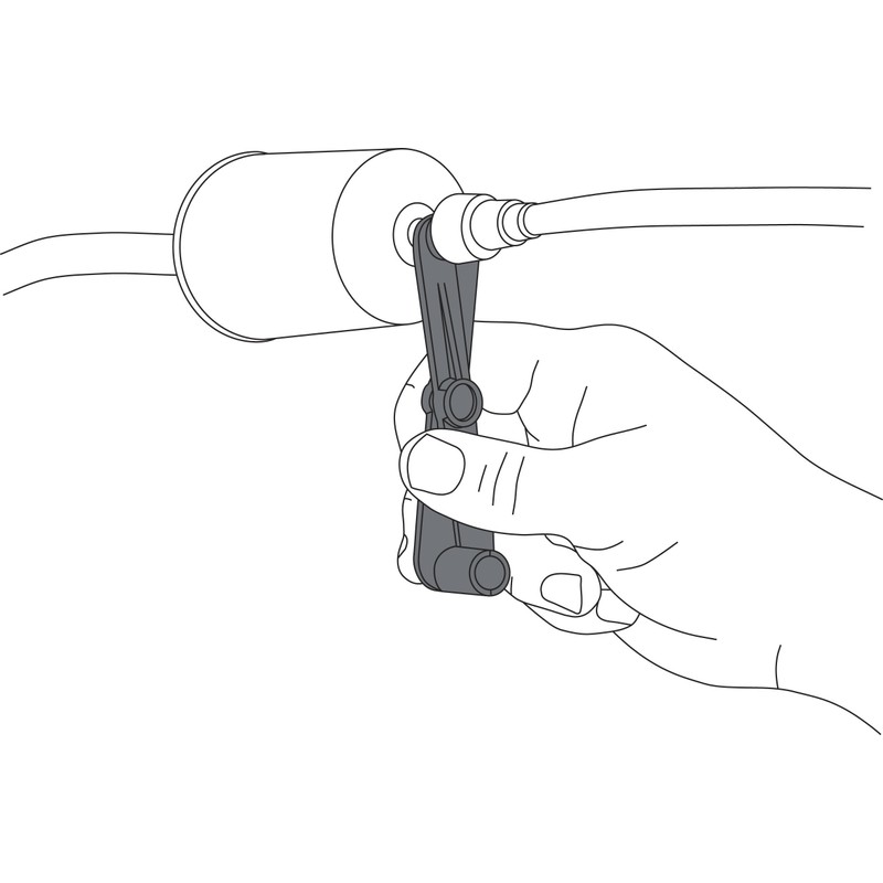 Performance Tool W83114 Scissor Fuel Line Disconnect Tool (Sizes: 5/16-Inch