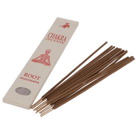 GURU SHOP Chakra Incense, Nag Champa Incense Sticks, Root, 22 x 4.5 x 1 cm