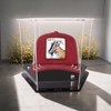 Hat Display Case,Baseball Cap hat Box,Hexagons Clear Acrylic Display Case