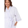 Marlon Womens Betsy Kimono, Blue Swirl, 28-30