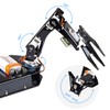 SUNFOUNDER Robot Kit 4-Axis Servo Control Roller Arm, 180 Degree