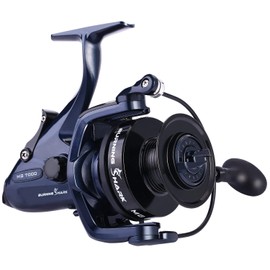 Sougayilang Baitrunner Fishing Reel,13+1 Stainless Steel BB,Carbon Fiber Spinning Fishing Reel for catfish, walleye, striped bass,with a Spare Spool
