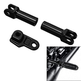 TCMT Passenger Foot Peg Mount Kit Fits For Softail Slim FLS 2012-2017 Softail Slim S FLSS 2016-2017 Cross Bones FLSTSB 2008-2011 Replaces For 50932-08