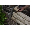 Good Ideas GW-WALLC3-SAN Garden Wizard Border Finish Kit, Sandstone