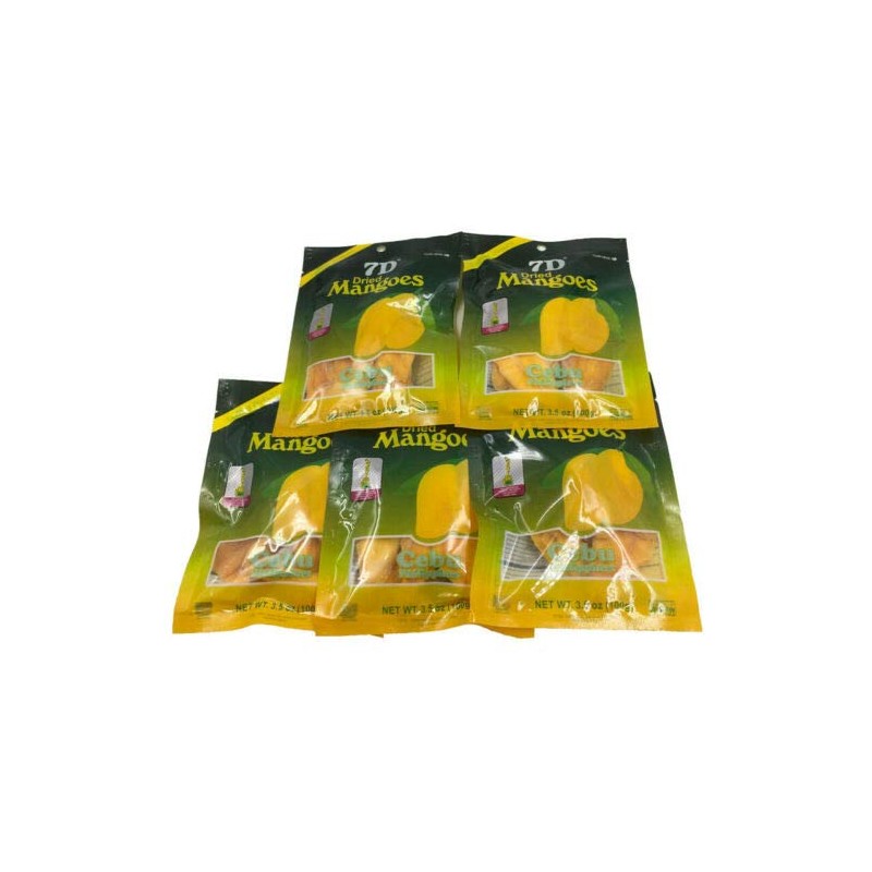 New 2Packs100g Philippines Profood 7D Dried Mangoes mango strips Fruit